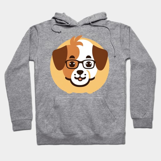 Happy dog Hoodie by Flowerandteenager